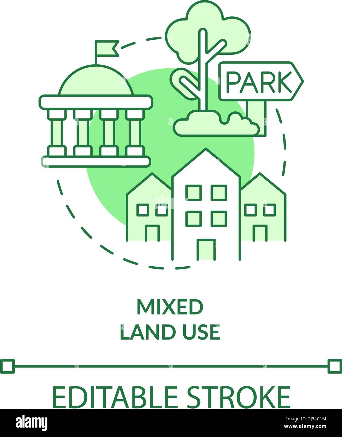 Mixed Land Use Green Concept Icon Stock Vector Image Art Alamy mixed-land-use-concept-icon-stock-vector-image-art-alamy