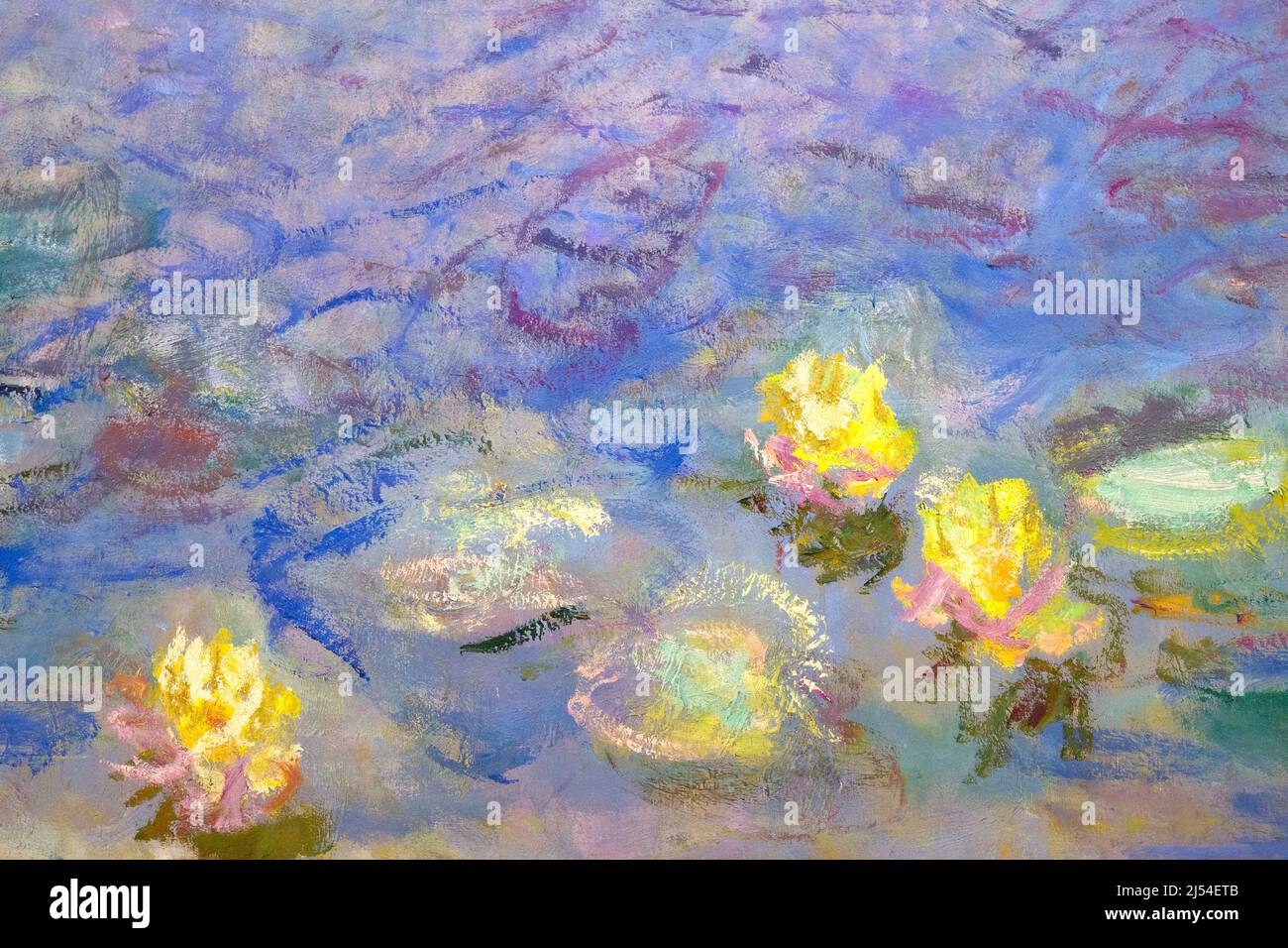 Nympheas, Water Lilies, Claude Monet, 1918-1926, Musee de L'Orangerie