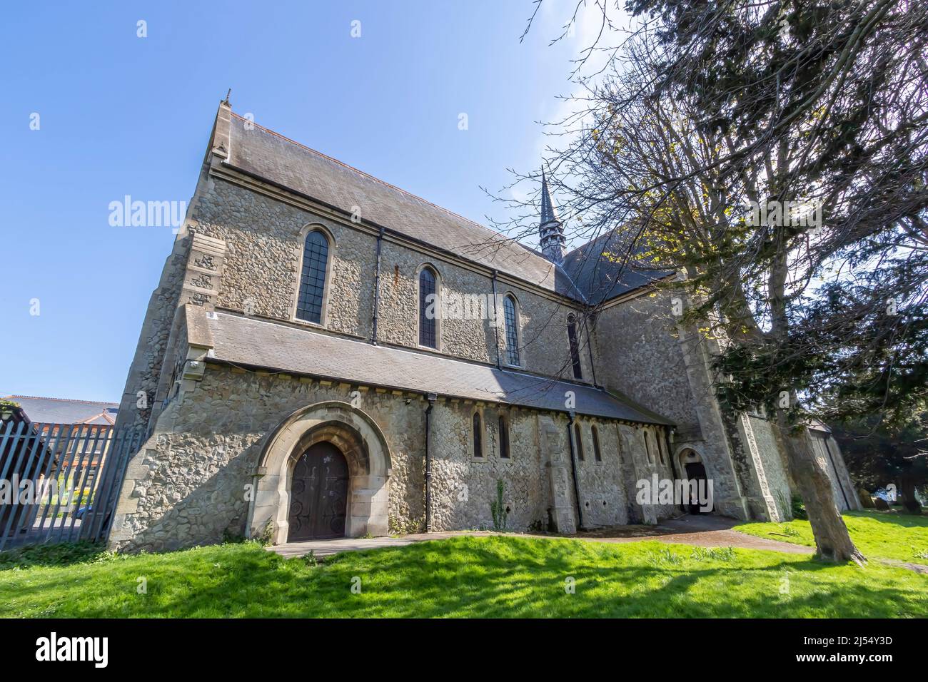 St Peter & St Paul's Charlton Church, Dover, U.K Stock Photo Alamy