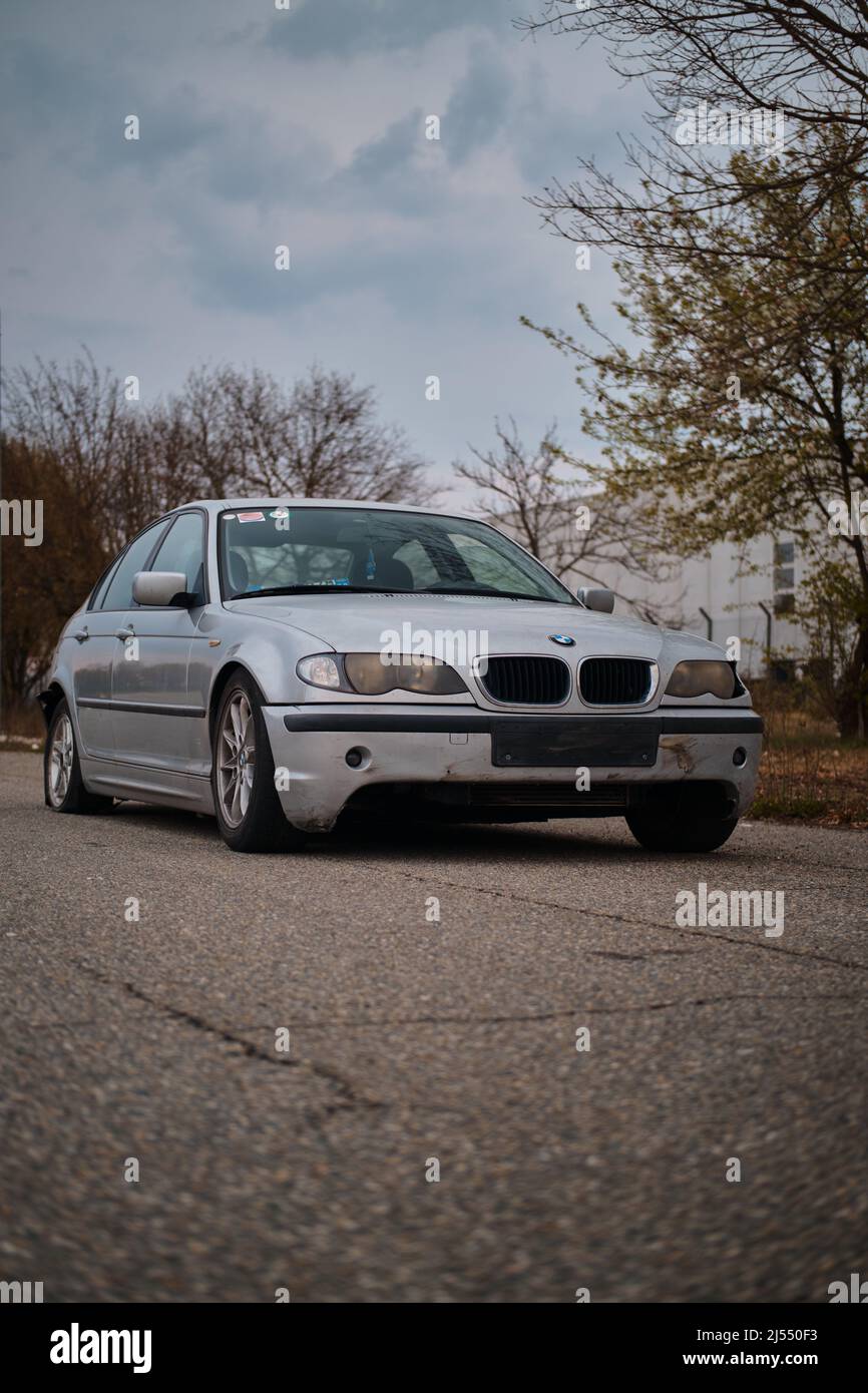 BMW E36 Drift Day Stock Photo