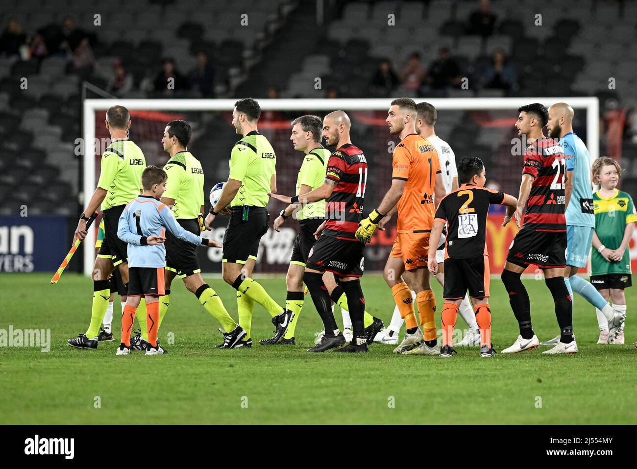 20th April 2022 : CommBank Stadium, Sydney, Australia; A-League ...