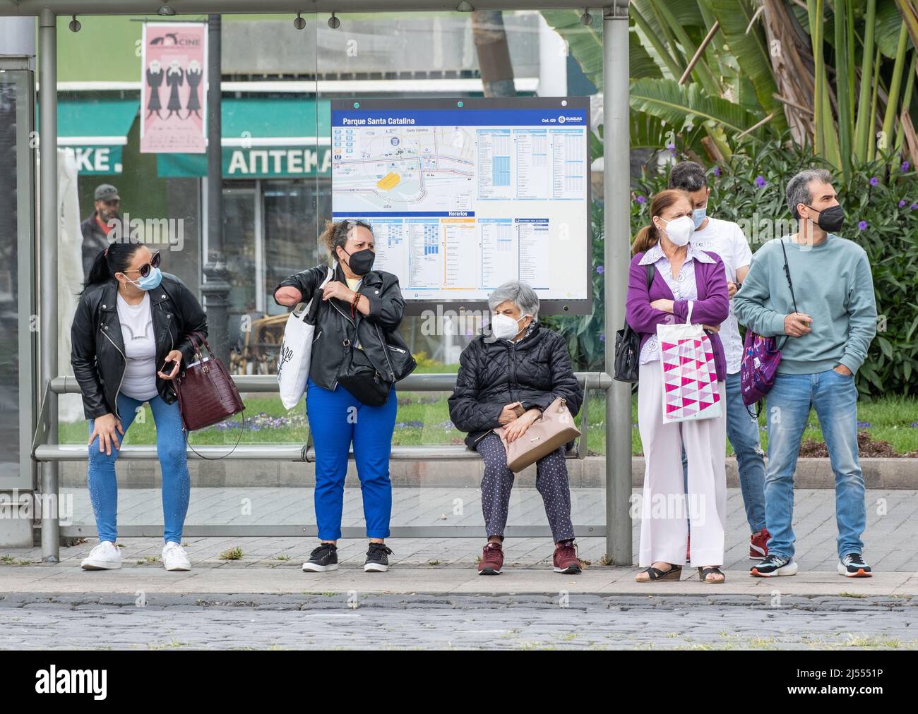 Las Palmas, Gran Canaria, Canary Islands, Spain.20th April, 2022. From