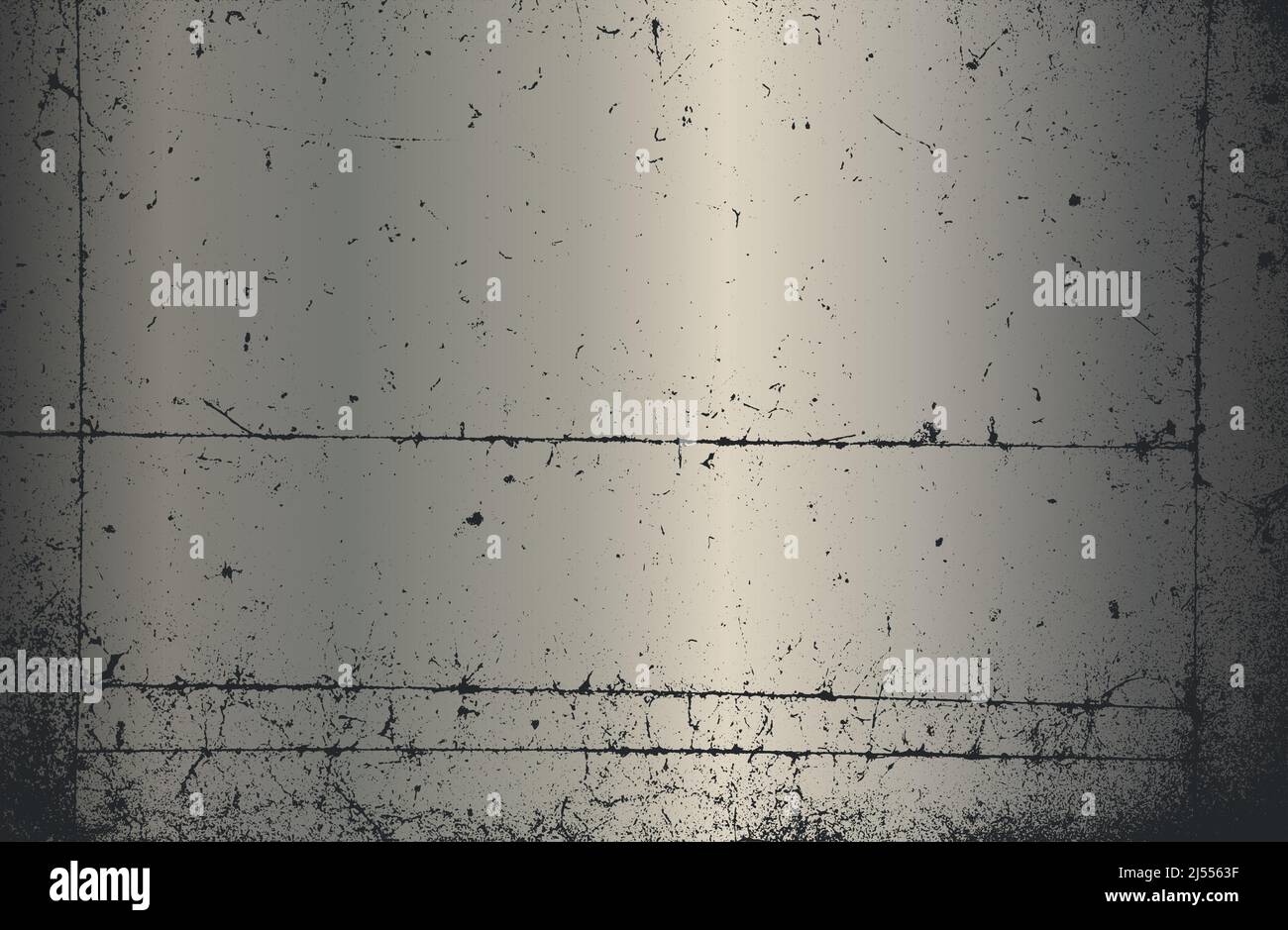Luxury black metal gradient background with distressed metal plate