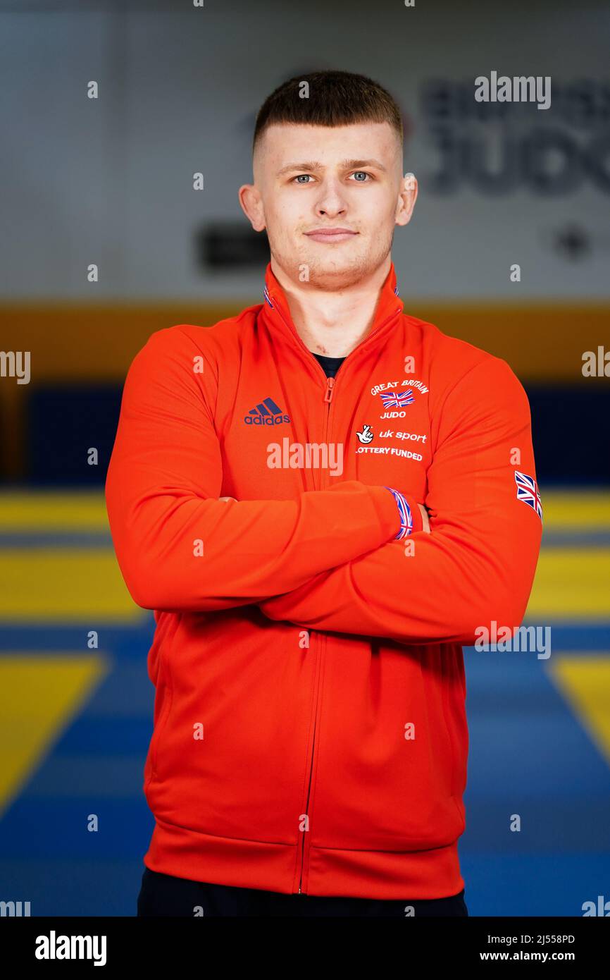 Daniell Powell during the British Judo European Championships Media Day at the BJA Centre of Excellence, Walsall. Picture date: Wednesday April 20, 2022. Stock Photo