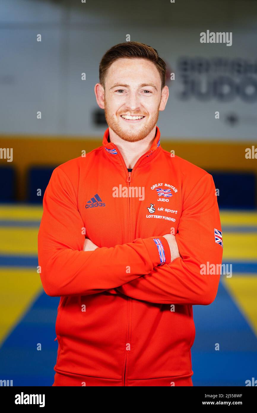 Gregg Varey during the British Judo European Championships Media Day at the BJA Centre of Excellence, Walsall. Picture date: Wednesday April 20, 2022. Stock Photo
