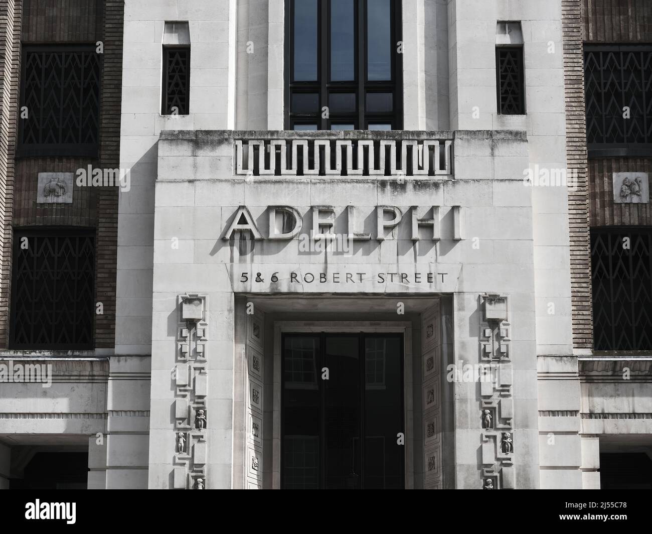 Adelphi Hotel, London Stock Photo - Alamy