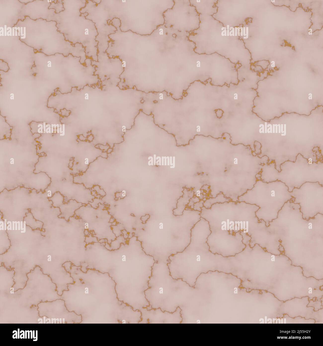 Rose gold marbling pattern background in a granite texture for design elements. Stock Photo