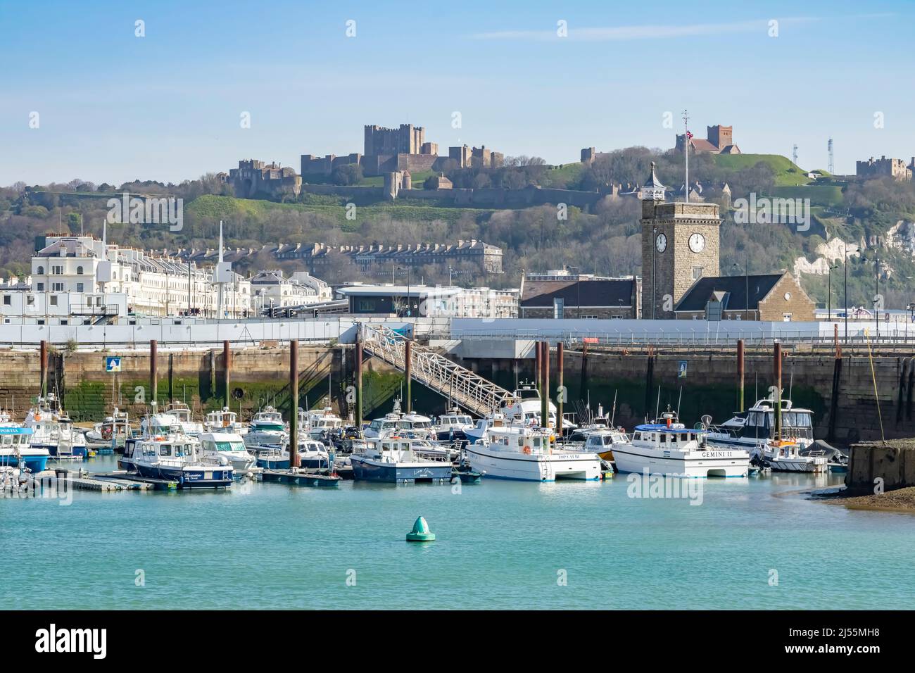 Dover Marina port, Kent, U.K Stock Photo Alamy