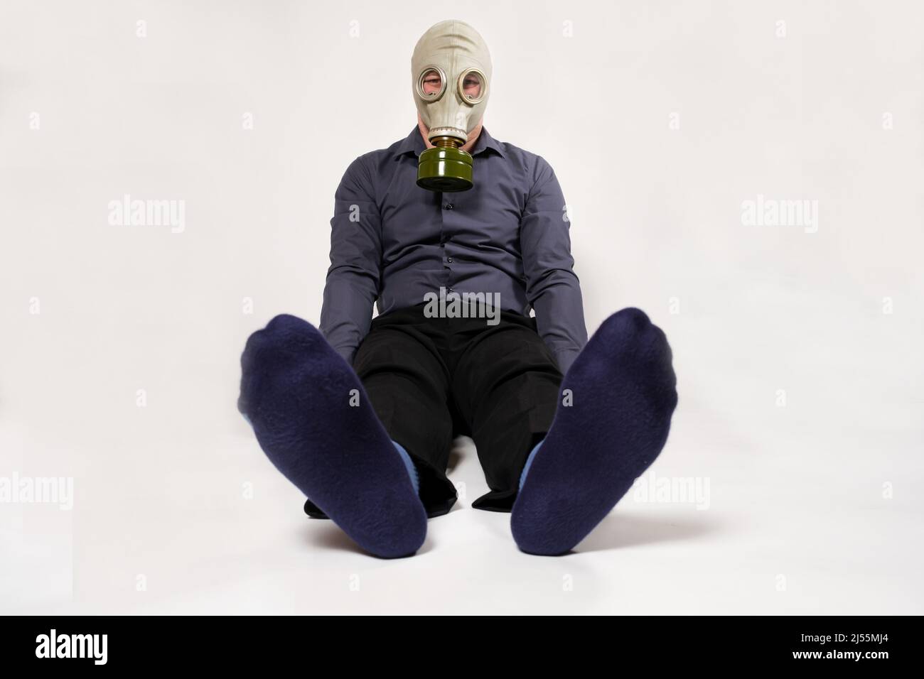 Person bad smell gas mask hires stock photography and images Alamy