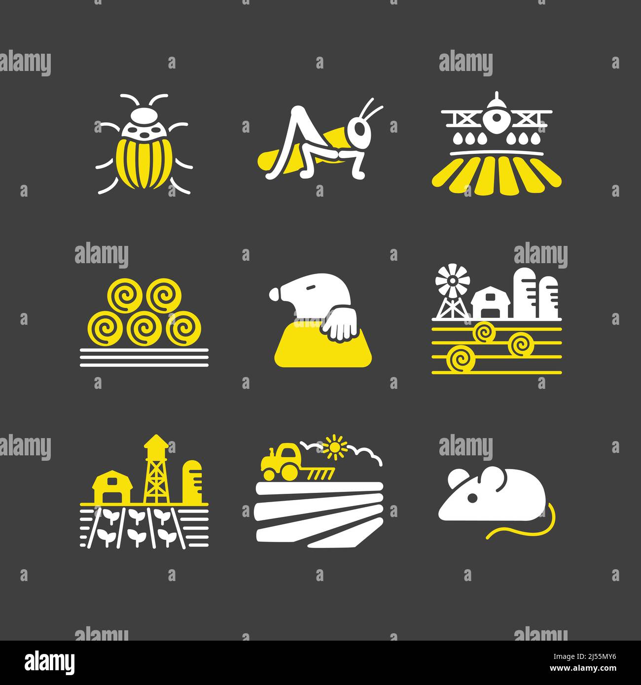 Farm Field glyph icon. Agriculture animal sign. Graph symbol for your ...