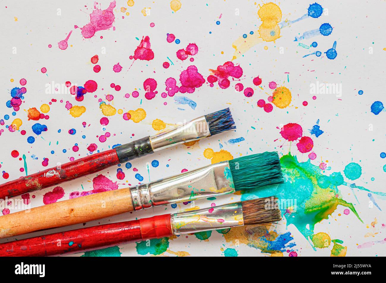 Watercolor blotches hi-res stock photography and images - Alamy