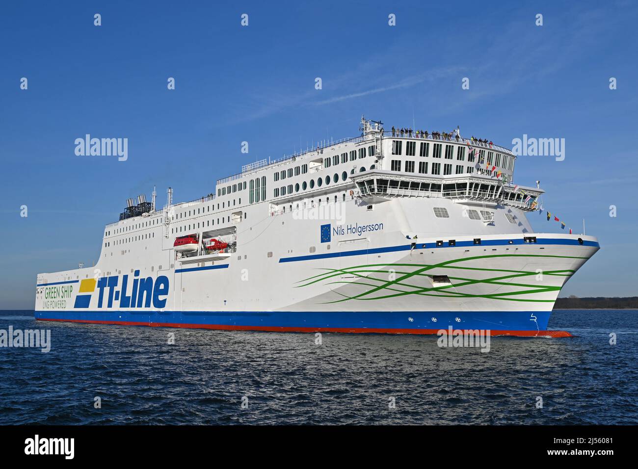 Maiden Call Of TT Lines New Ferry NILS HOLGERSSON At The Port Of L beck maiden-call-of-tt-lines-new-ferry-nils-holgersson-at-the-port-of-l-beck