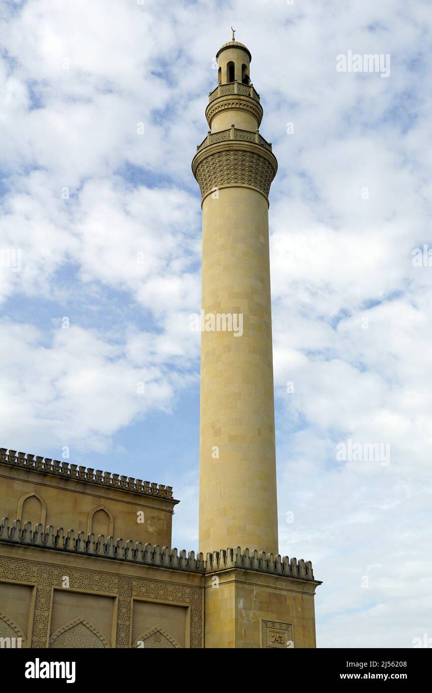 Juma (Friday) Mosque (743-744), first mosque in the Caucasus, Şamaxı Cümə Məscidi, Shamakhi, Azerbaijan, Azərbaycan, Asia Stock Photo