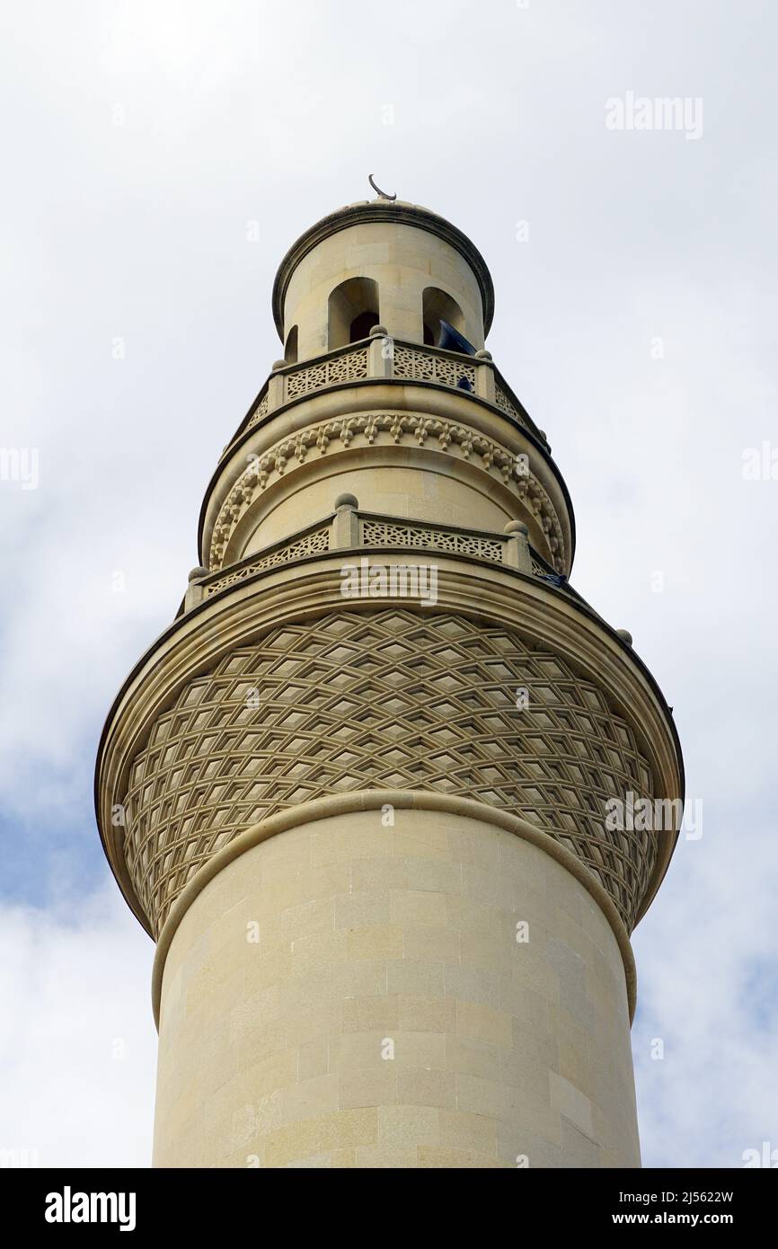 Juma (Friday) Mosque (743-744), first mosque in the Caucasus, Şamaxı Cümə Məscidi, Shamakhi, Azerbaijan, Azərbaycan, Asia Stock Photo