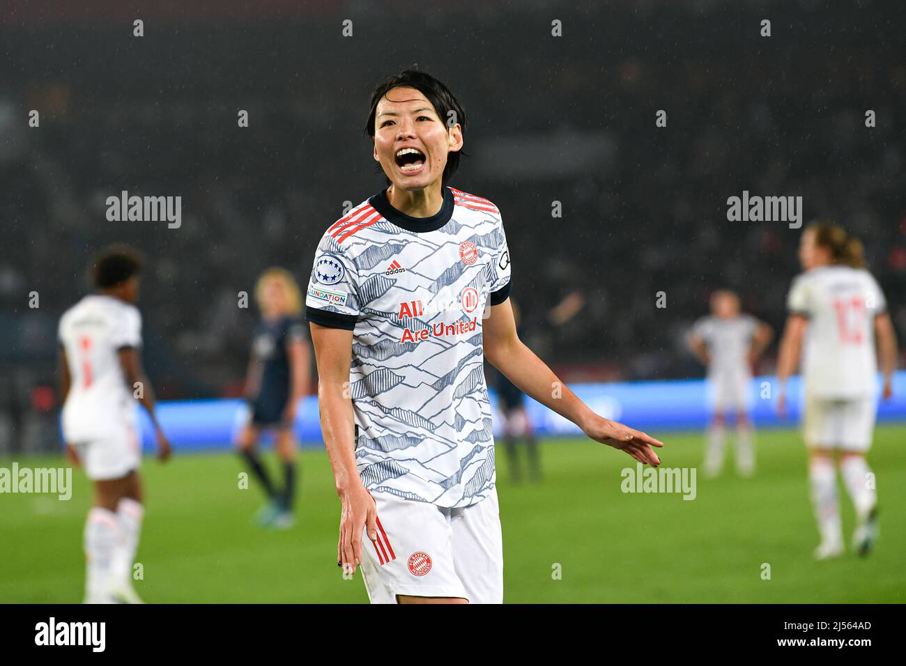 Saki Kumagai of Bayern Munich during the UEFA Women's Champions