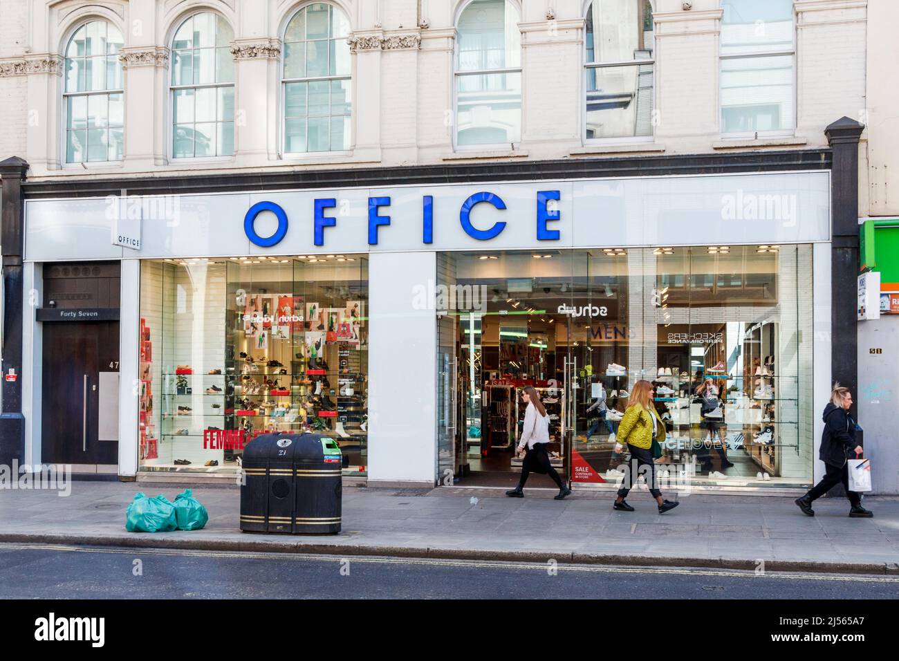 A branch of Office, the footwear retailer, in Oxford Street, London, UK Stock Photo