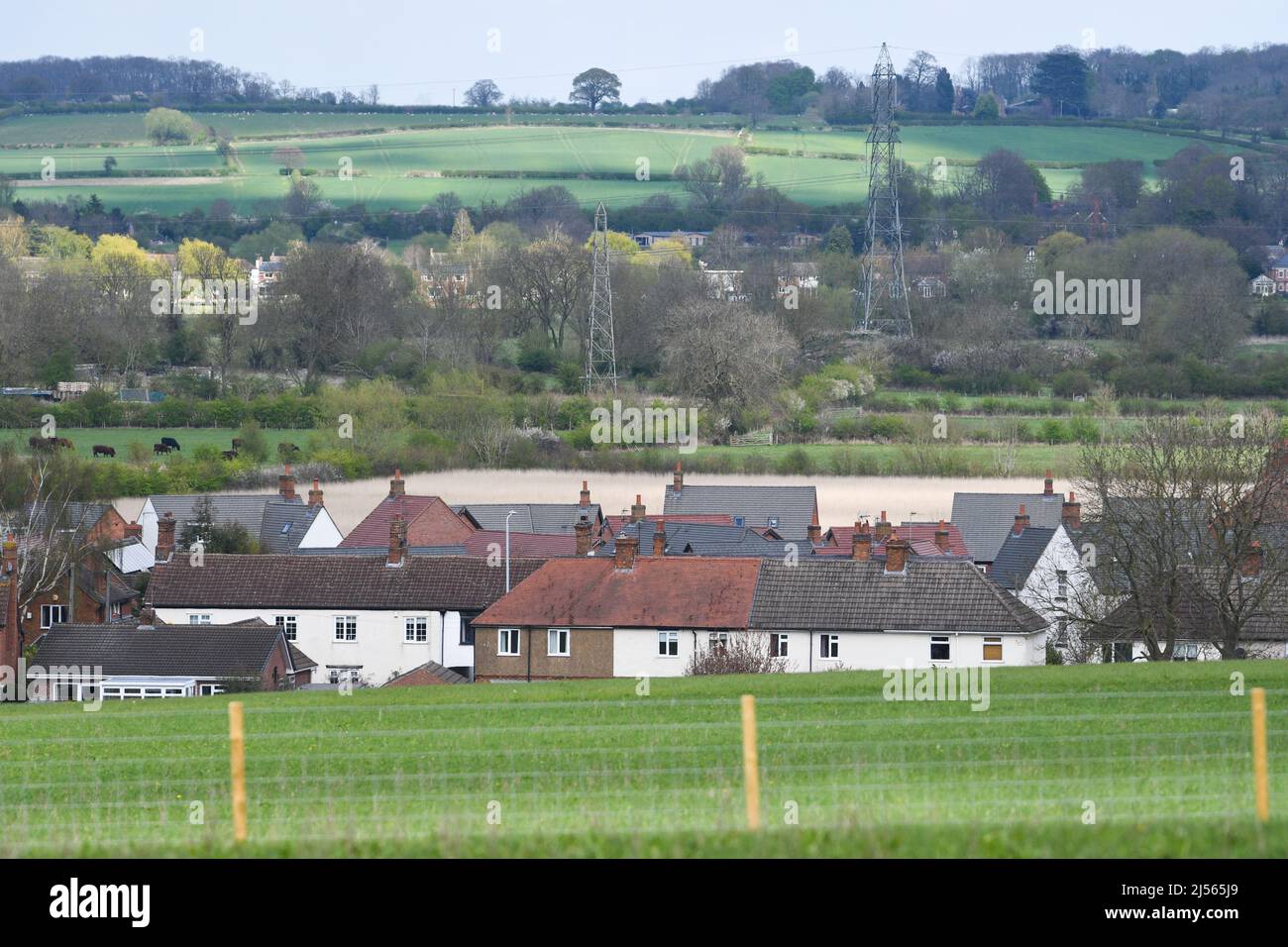 hathern a village in leicestershire Stock Photo