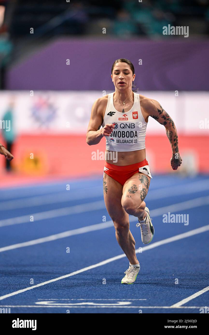 Ewa Swoboda participating in the Belgrade 2022 World Indoor(04)