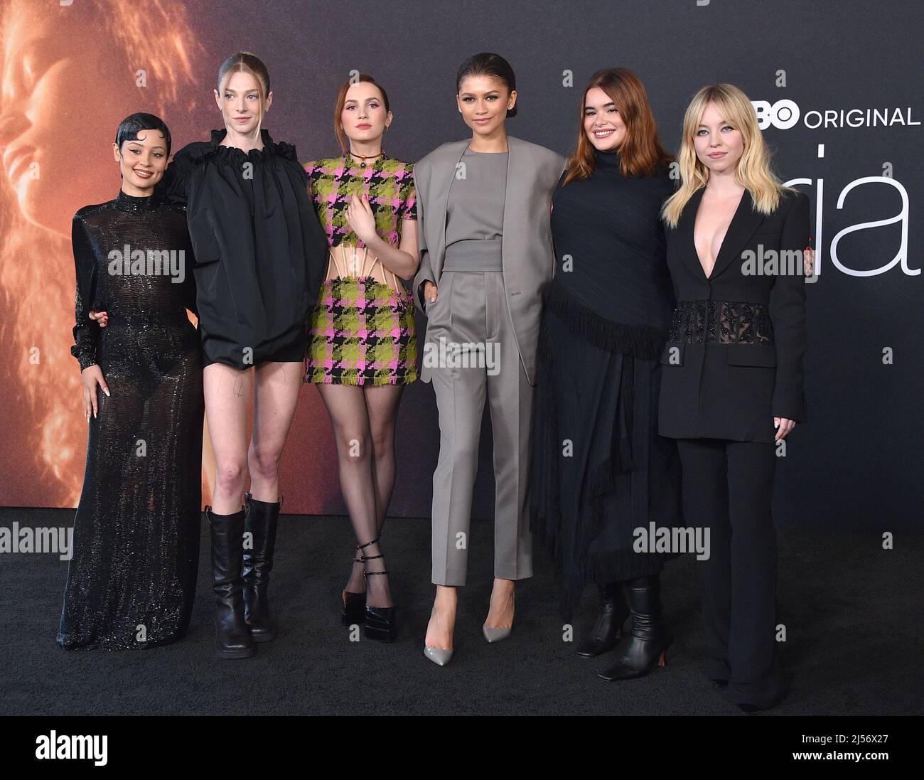 Los Angeles, CA, April 20, 2022, Alexa Demie, Sydney Sweeney, Maude