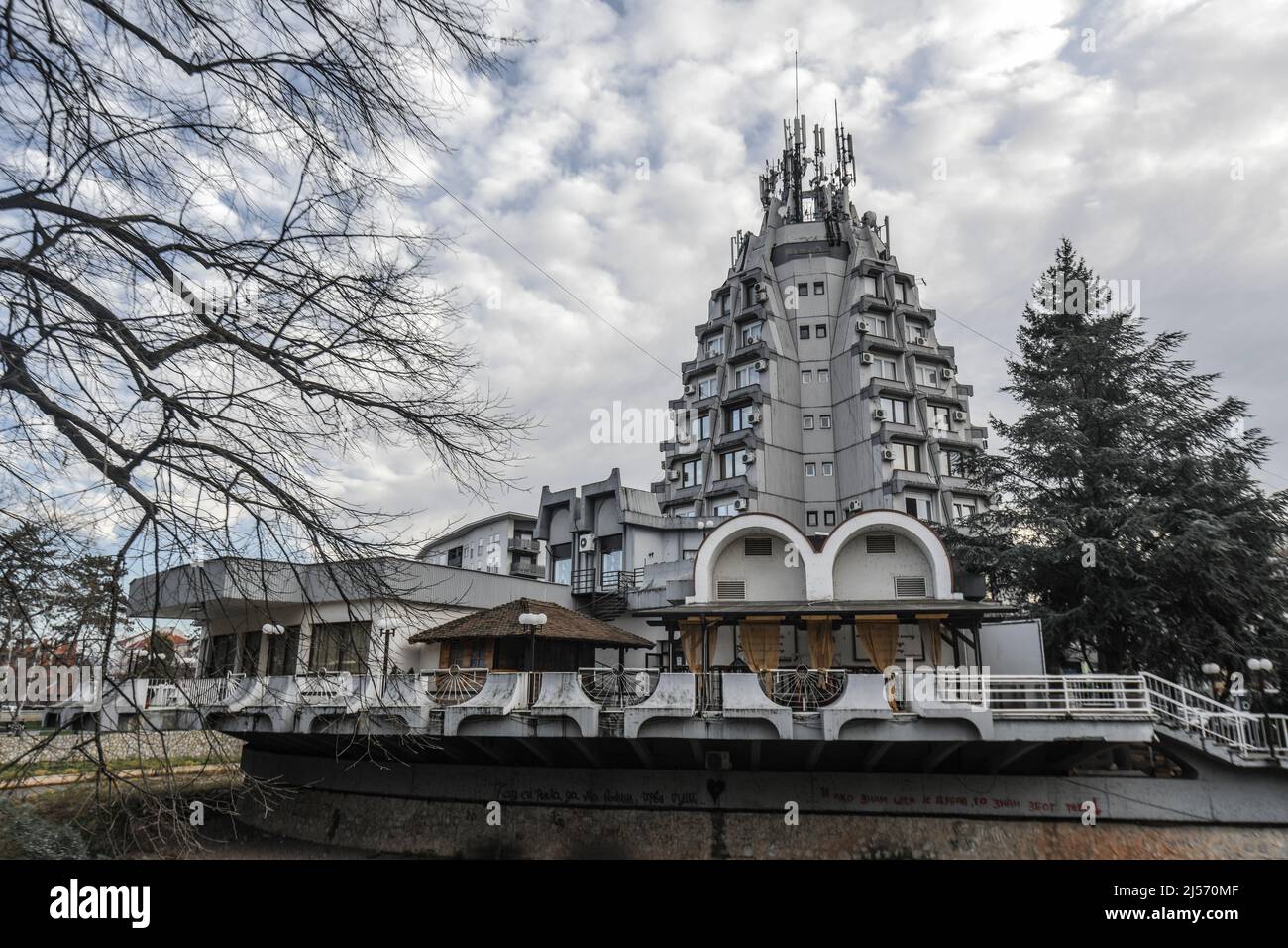 Paracin Petrus Hotel. Paracin, Serbia Stock Photo - Alamy