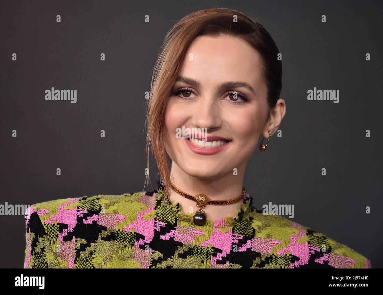 Los Angeles, CA, April 20, 2022, Maude Apatow arriving to the "Euphoria