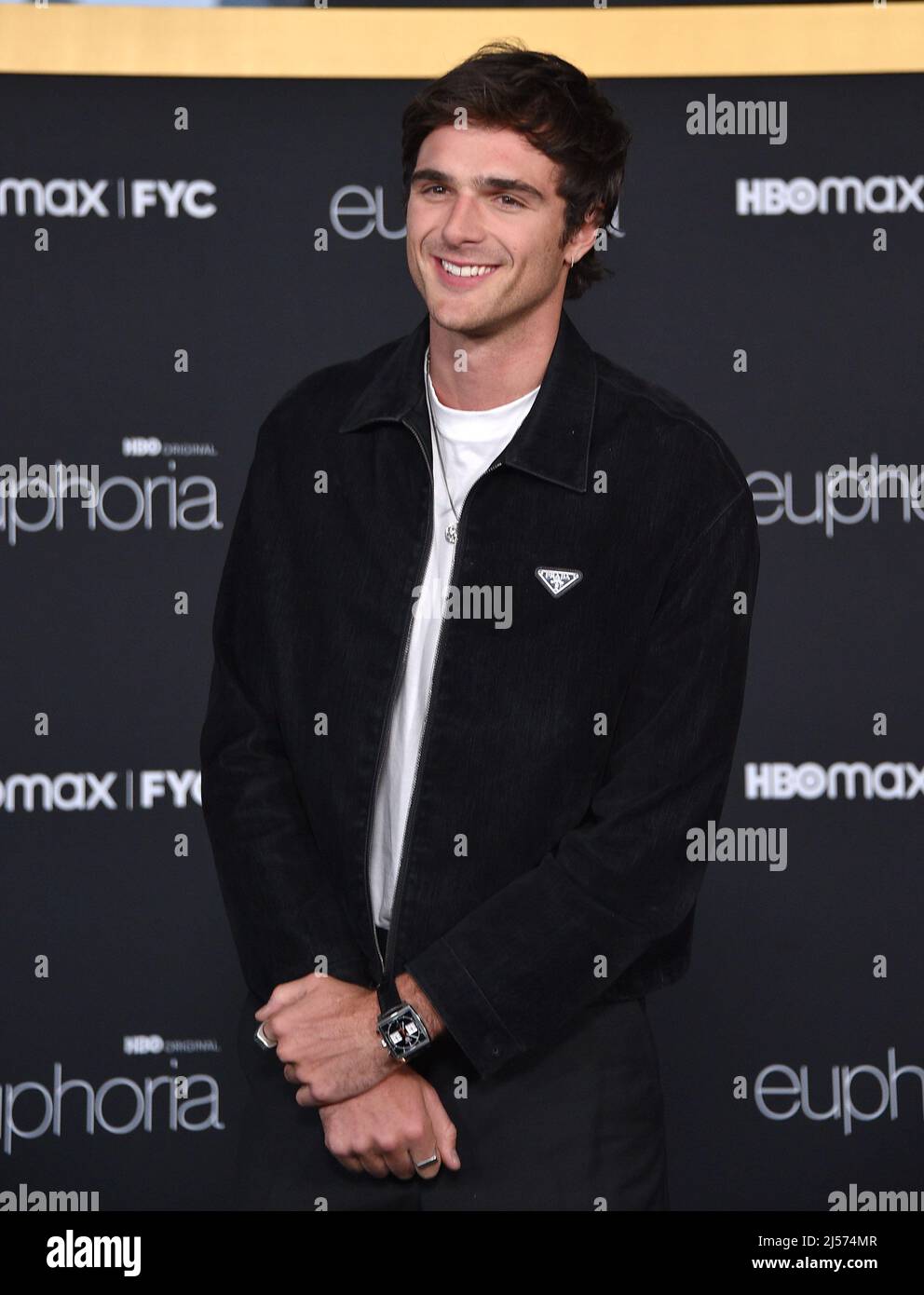 Los Angeles, CA, April 20, 2022, Jacob Elordi arriving to the 