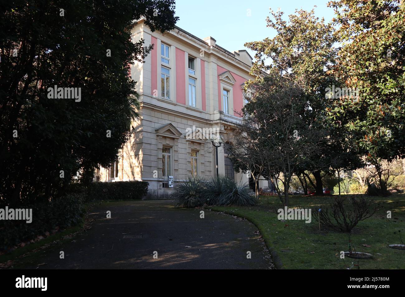 Napoli - Scorcio del Dipartimento di Biologia Vegetale del Real Orto Botanico Stock Photo