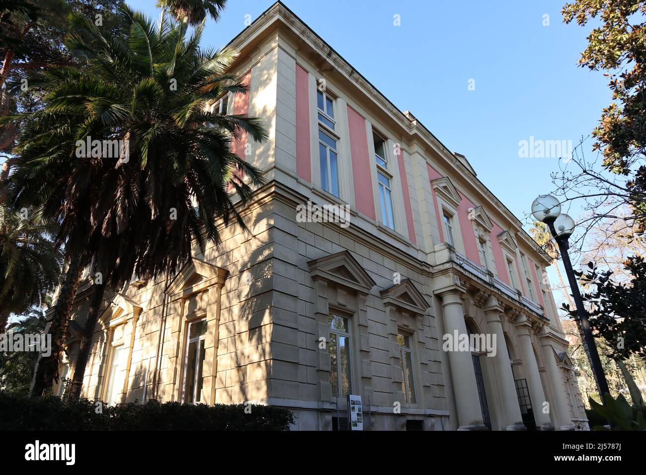 Napoli - Dipartimento di Biologia Vegetale del Real Orto Botanico Stock Photo