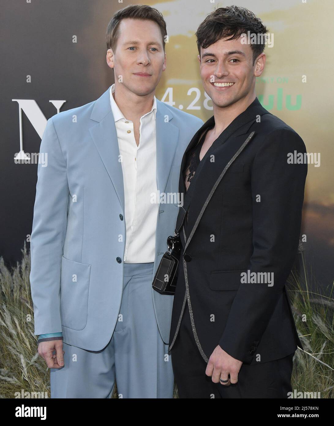 Los Angeles, USA. 20th Apr, 2022. (LR) Dustin Lance Black and Tom