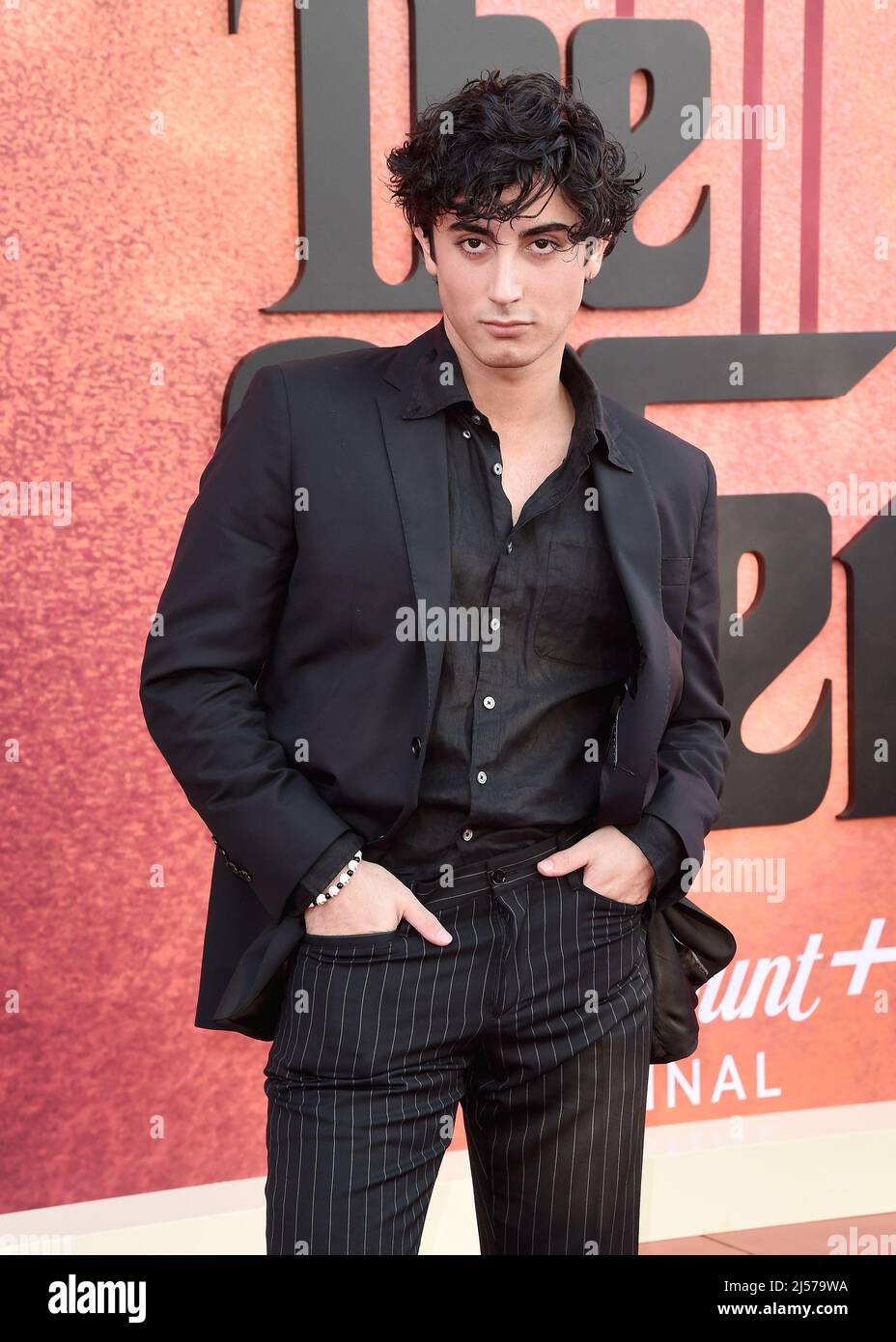 Anthony Ippolito walking on the red carpet at the Los Angeles Premiere