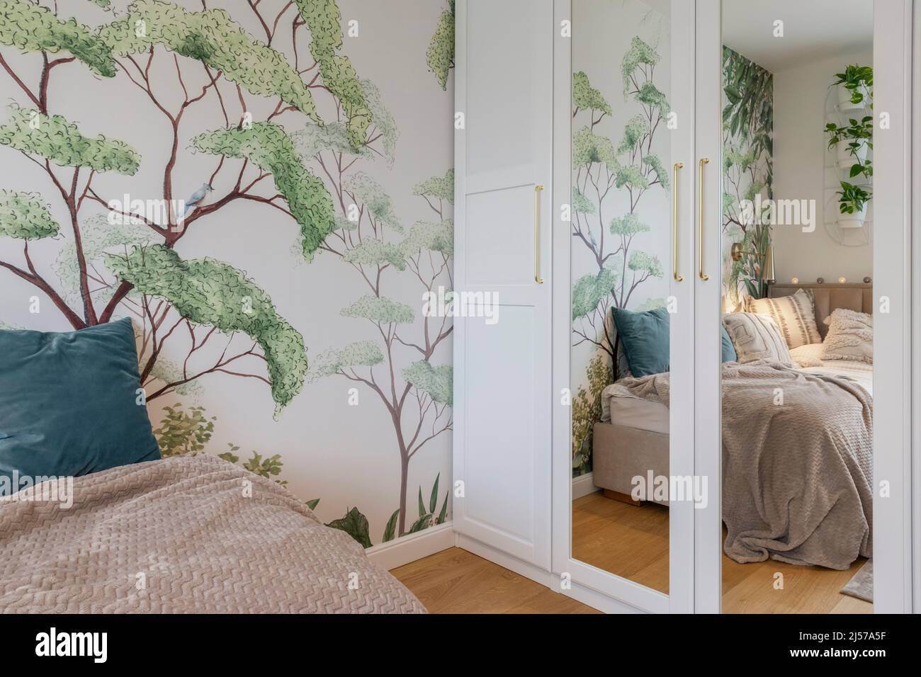Image showcasing Interior design of child room in luxury apartment Stock Photo - Alamy