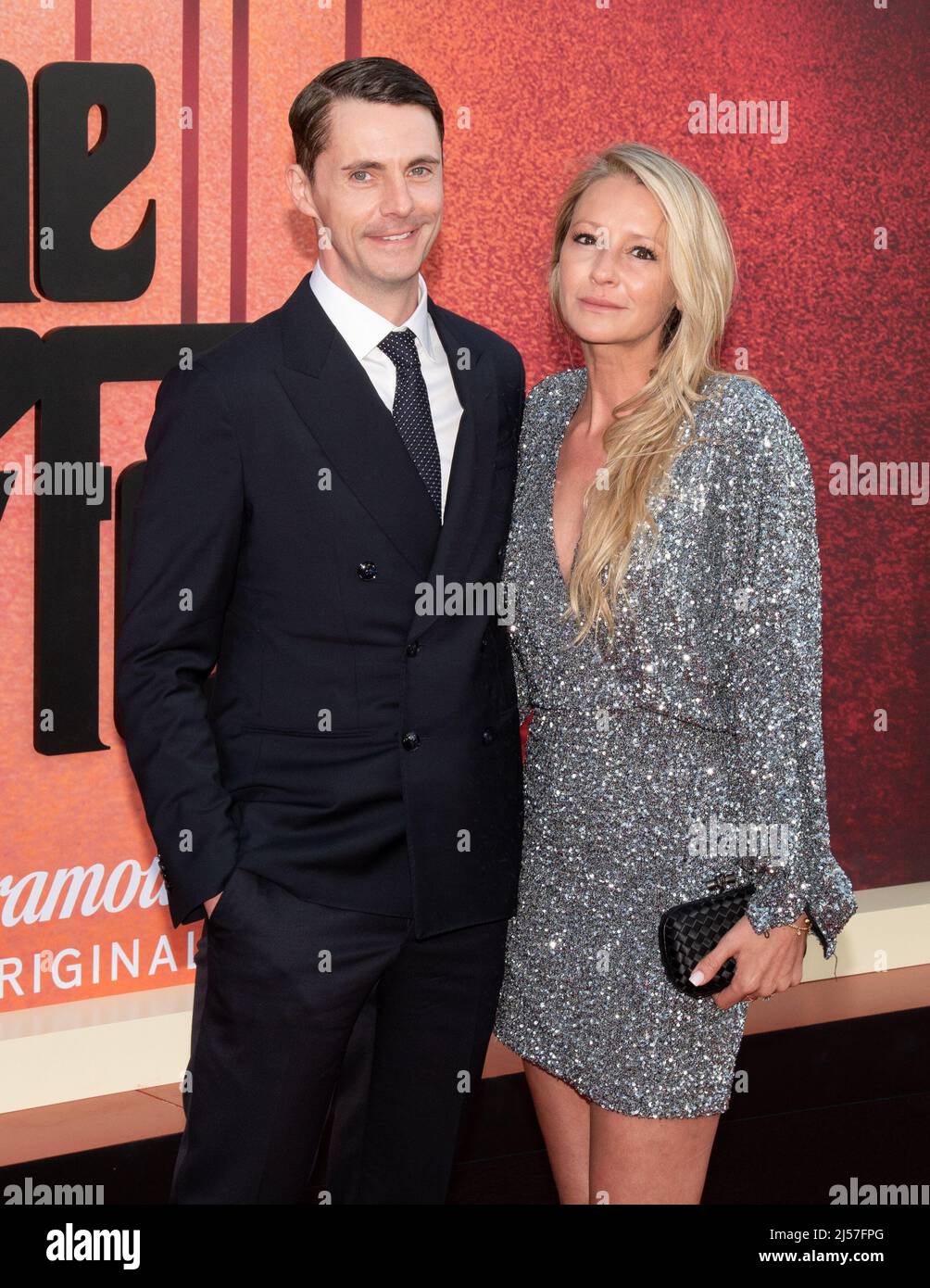 April 20, 2022, Los Angeles, CAlifornia, USA: Matthew Goode and Sophie