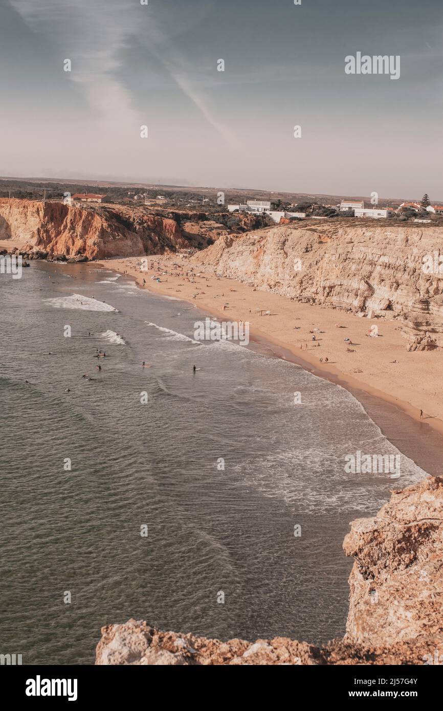 Praia do Tonel, Algarve Portugal Stock Photo