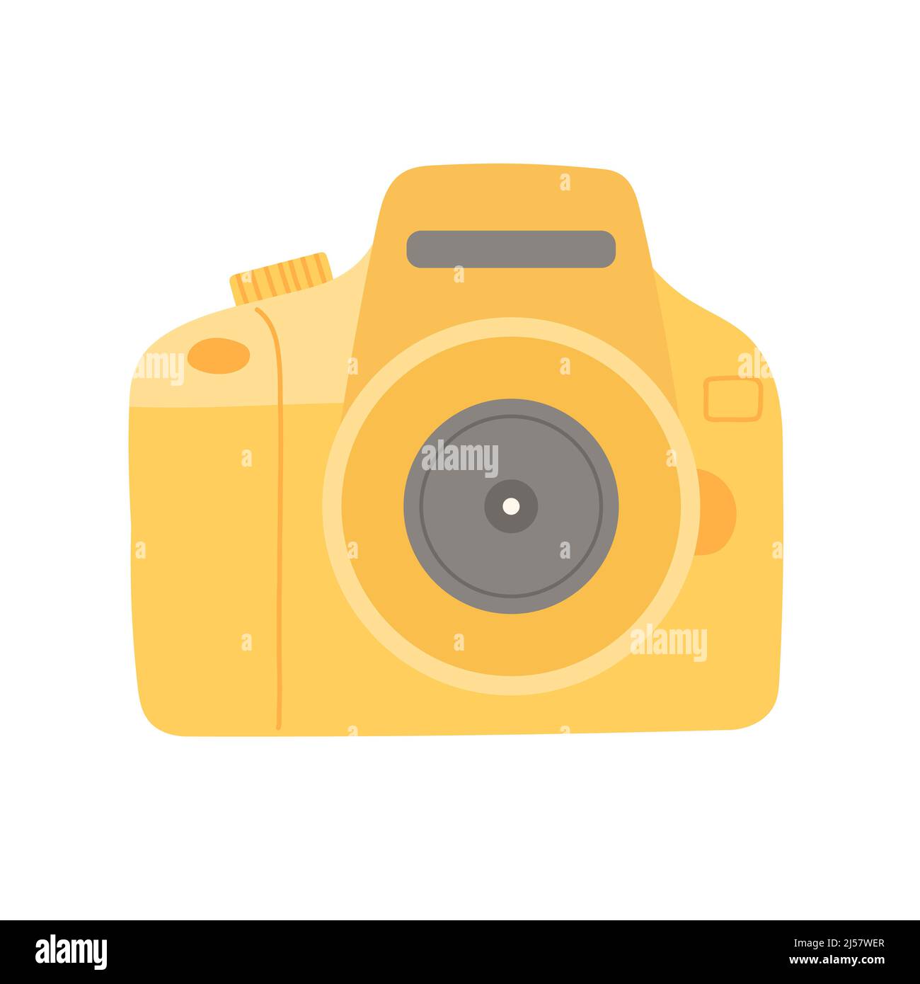 Summer colorful camera and flat design vector Stock Vector Image & Art ...