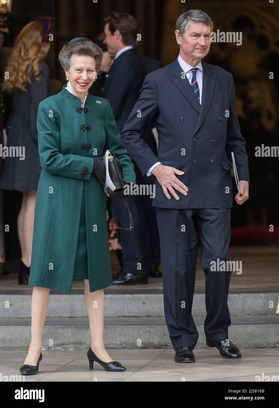 Prince Timothy London, UK. 29 March, 2022. Princess Anne, The Princess Royal and her ...