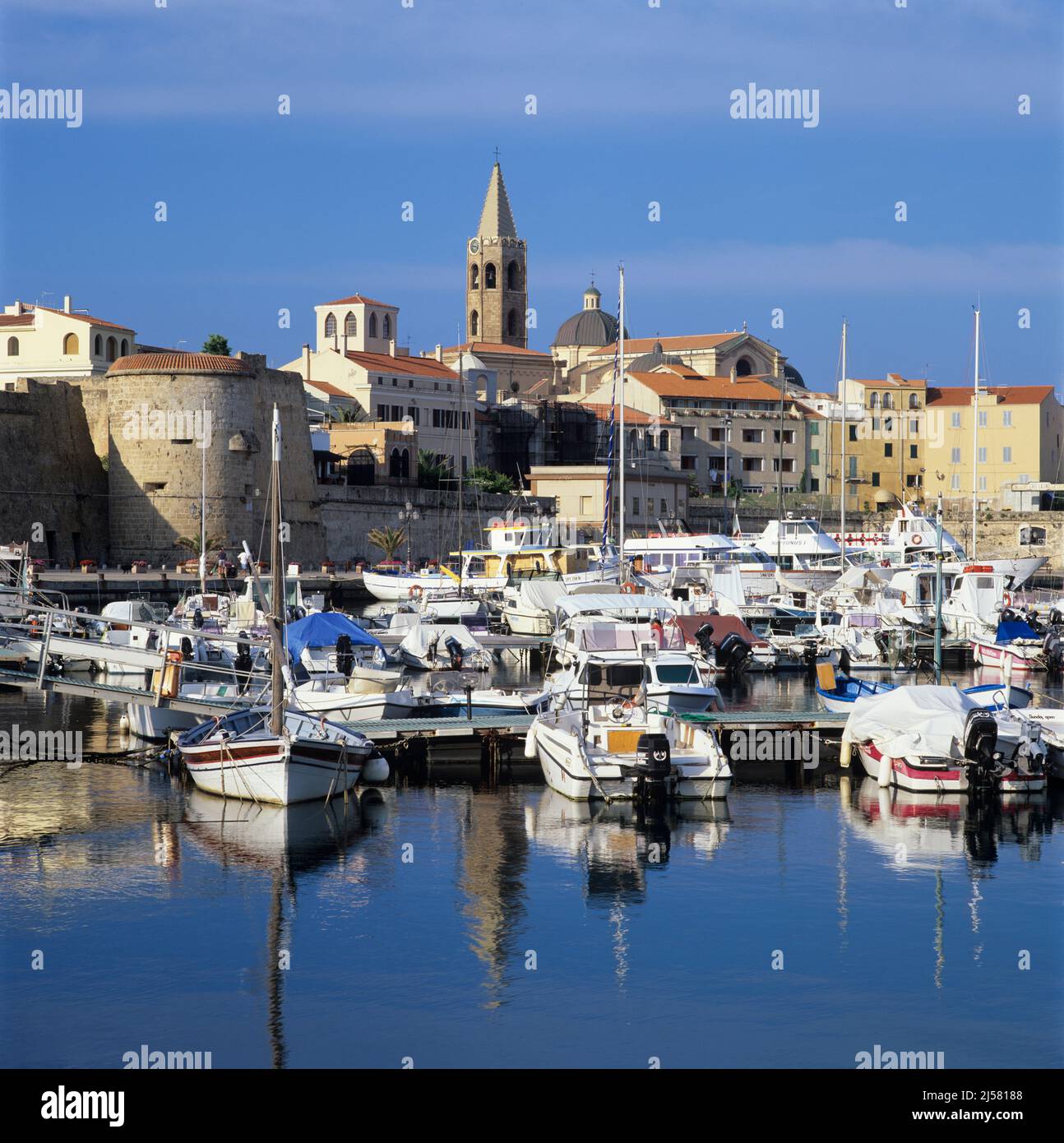 Alghero, Sardinia, Italy, Europe Stock Photo