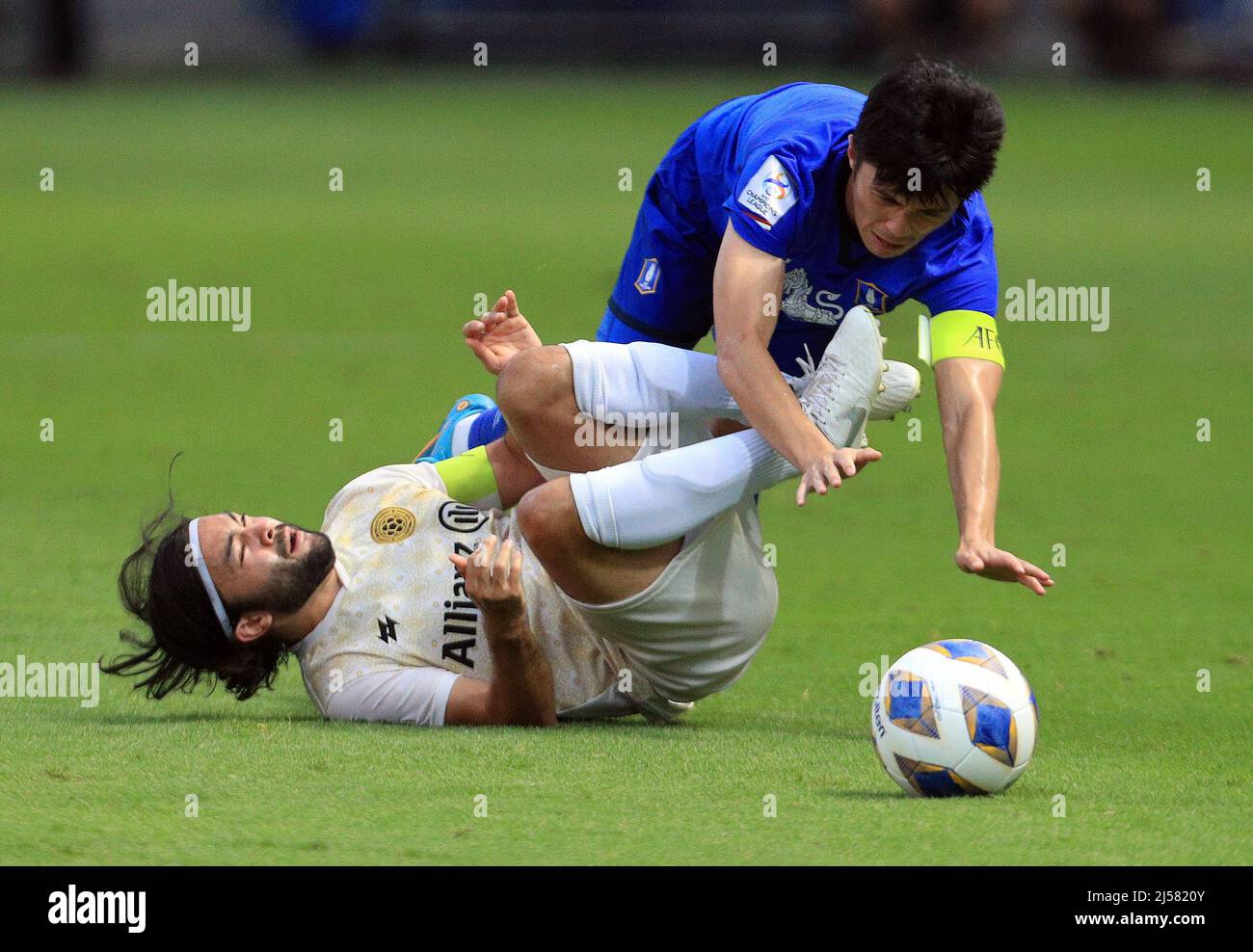 Soccer Football Afc Champions League Group G Bg Pathum United V United City Bg Stadium Thanyaburi Pathum Thani Thailand April 21 22 United City S Mike Ott In