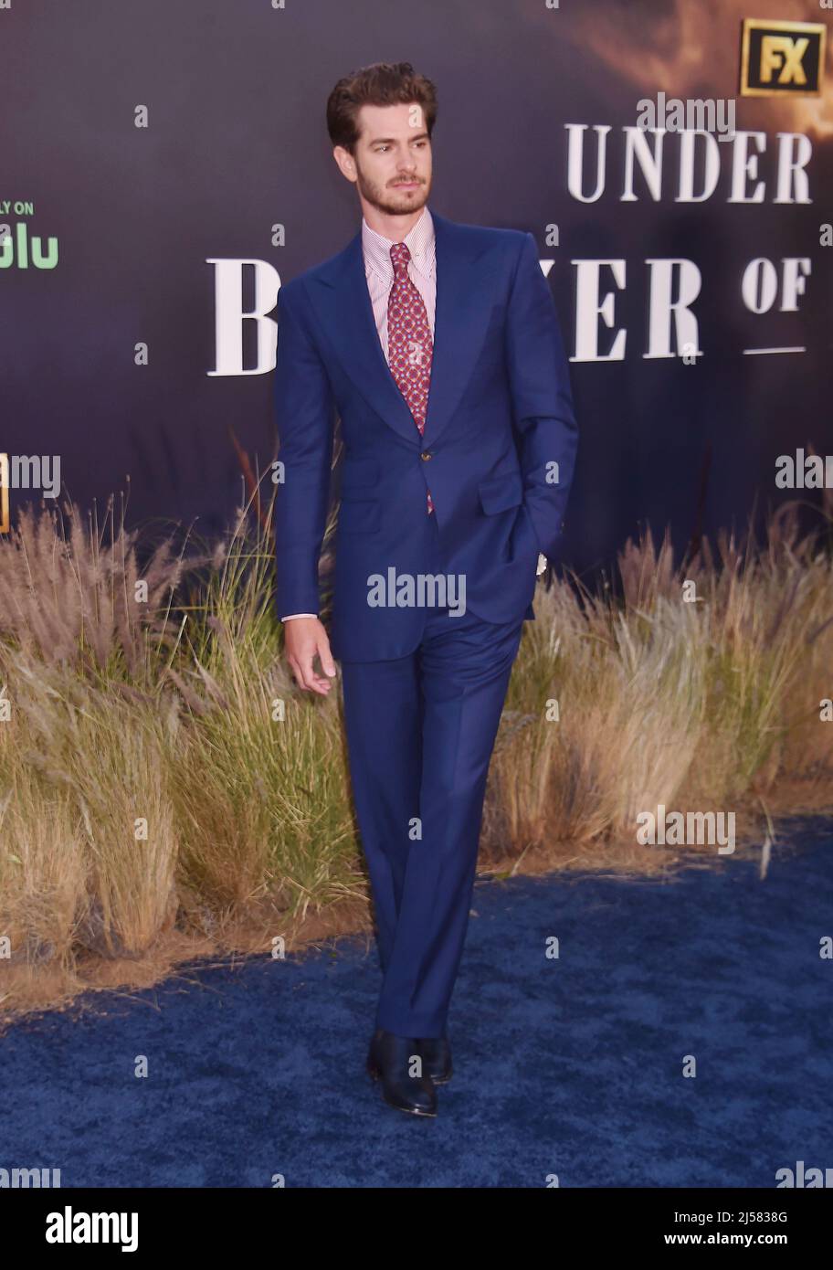 Hollywood, Ca. 20th Apr, 2022. Andrew Garfield attends Premiere Of FX's "Under The Banner Of Heaven" at The Hollywood Athletic Club on April 20, 2022 in Hollywood, California. Credit: Jeffrey Mayer/Jtm Photos/Media Punch/Alamy Live News Stock Photo