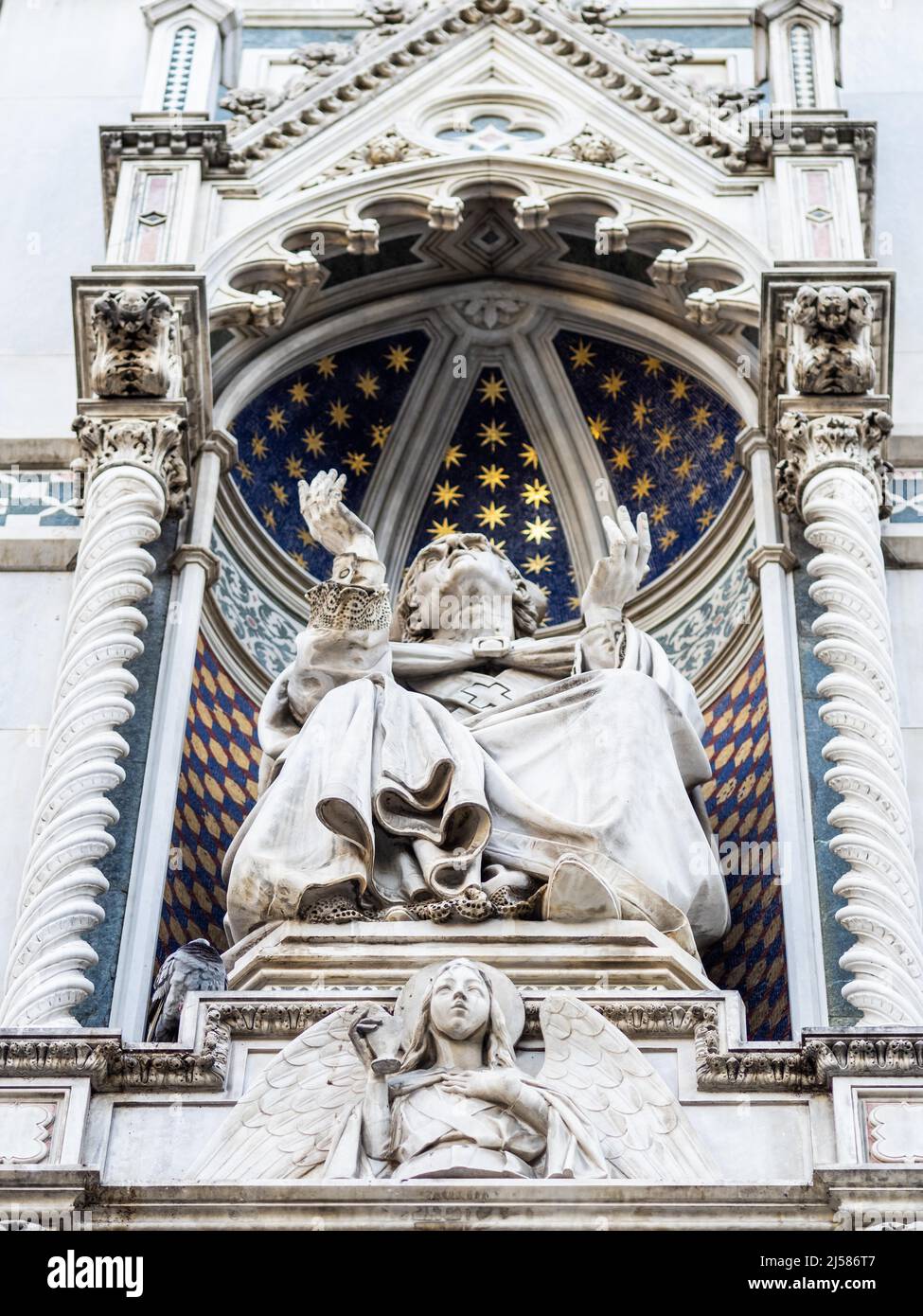 Kathedrale Santa Maria del Fiore, Detailansicht, Florenz, Toskana, Italien Stock Photo