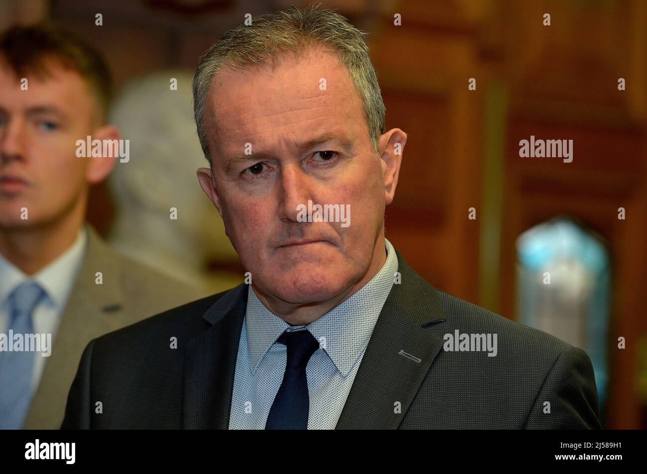 Conor Murphy is an Irish republican Sinn Féin politician who is the Member of the Legislative Assembly of Northern Ireland for Newry and Armagh. He served as the Member of Parliament for Newry and Armagh from 2005 until 2015. ©George Sweeney / Alamy Stock Photo Stock Photo