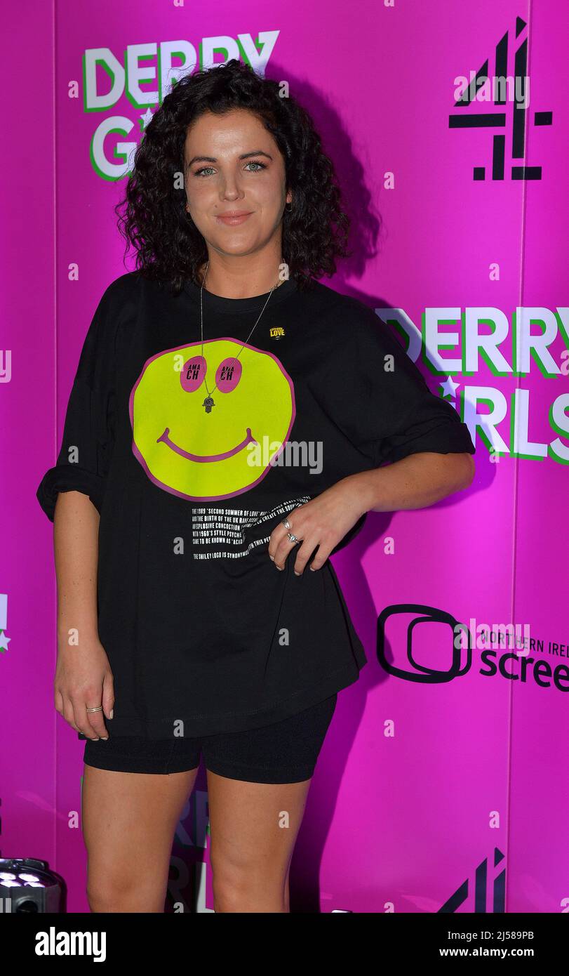 Derry girls premiere hires stock photography and images Alamy