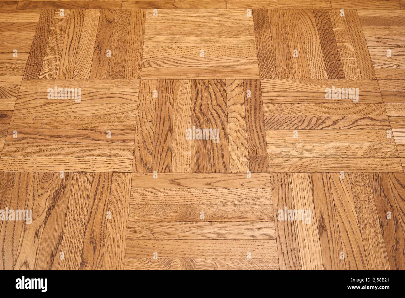 Mosaic wooden surface from parquet or table Stock Photo