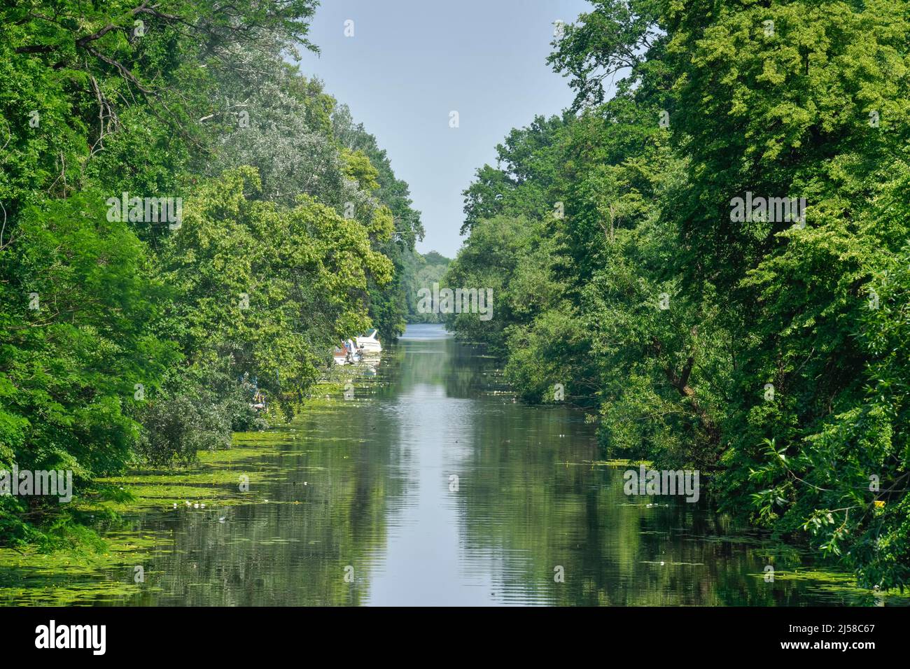 Alt-Berlin-Spandauer-Schifffahrtskanal, Haselhorst, Spandau, Berlin ...