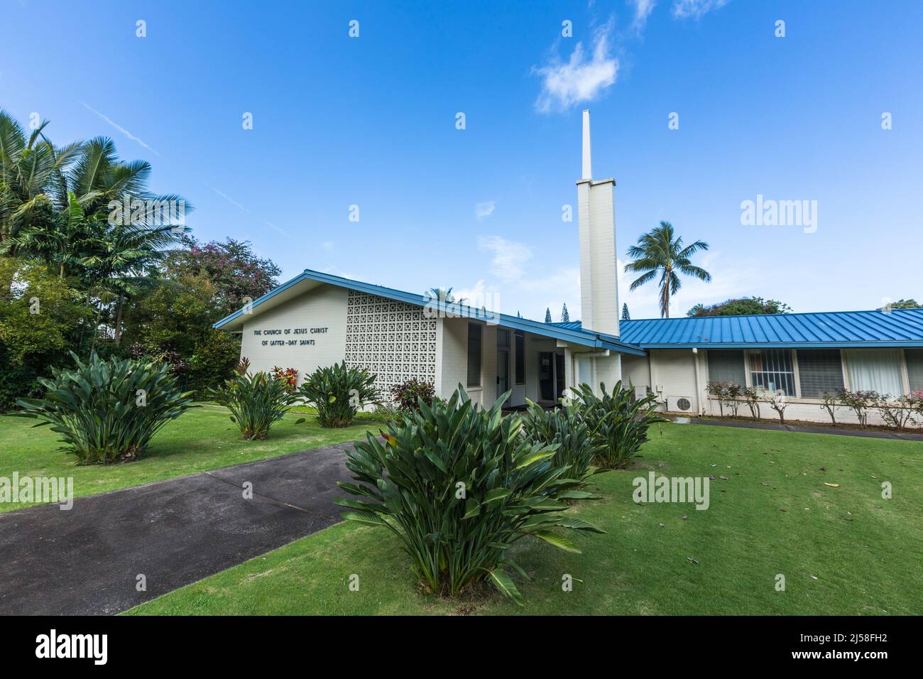 Palm tree in hanalei hires stock photography and images Alamy