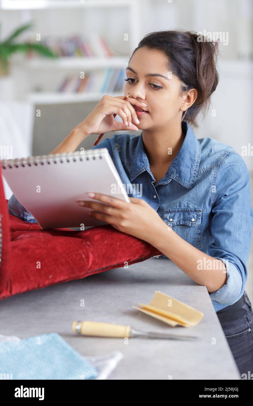 Contemplative workspace hi-res stock photography and images - Alamy