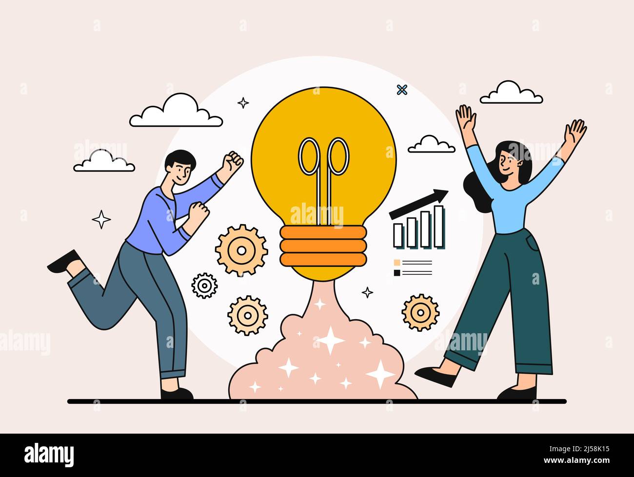 Business idea concept Stock Vector Image & Art - Alamy