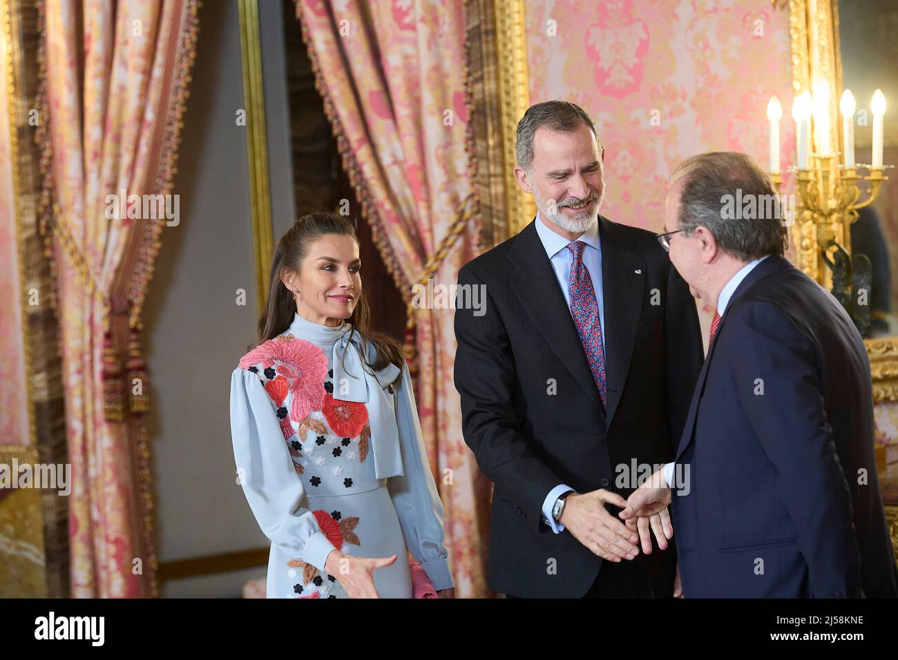 Madrid. Spain. 20220421, Elisabet Benavent attend a Lunch For Literature  World Members at Royal Palace on April 21, 2022 in Madrid, Spain Credit:  MPG/Alamy Live News Stock Photo - Alamy
