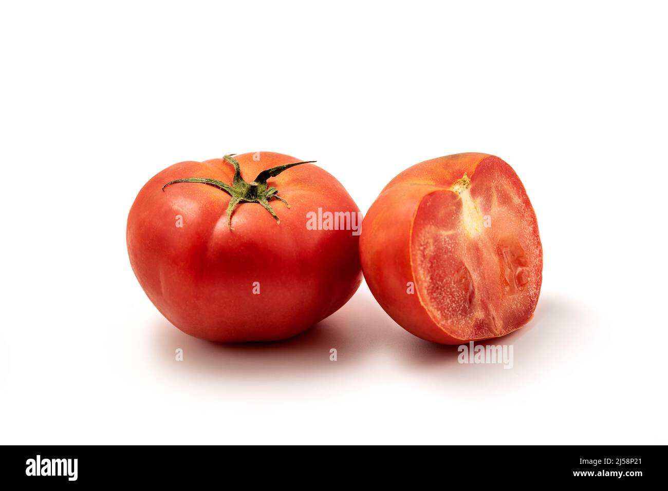 Tomato isolated on white background with clipping path included Stock ...
