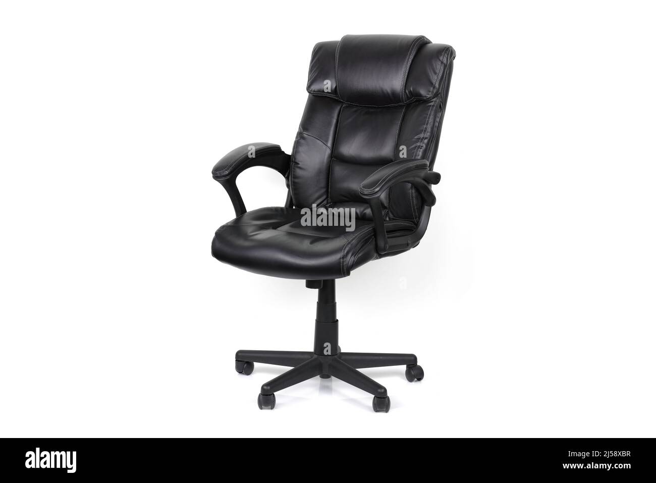 Office chair on white with clipping path Stock Photo