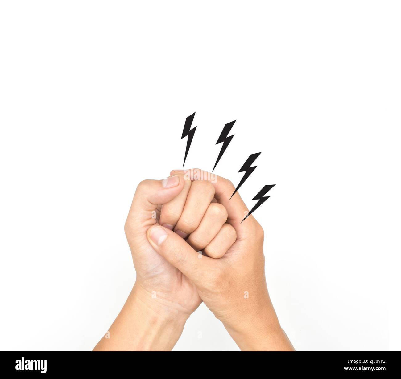 Tingling and numbness in fingers of Asian man with diabetes. Finger sensation problems. Hand